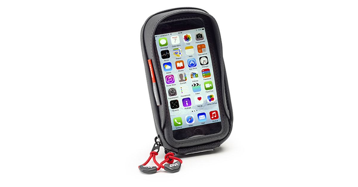 Support smartphone et iPhone pour moto Sportive